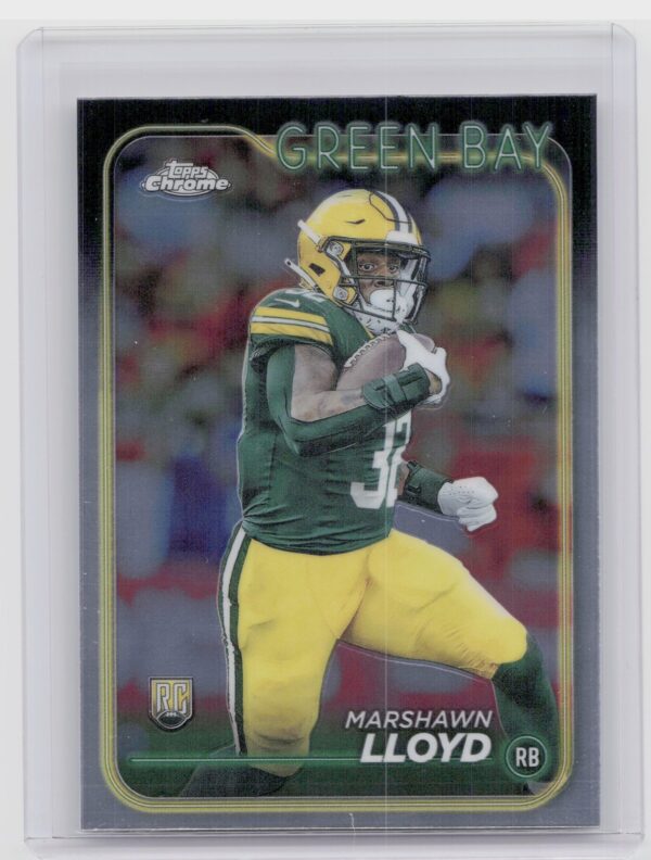 2024 Topps Chrome MarShawn Lloyd RC 251 Packers