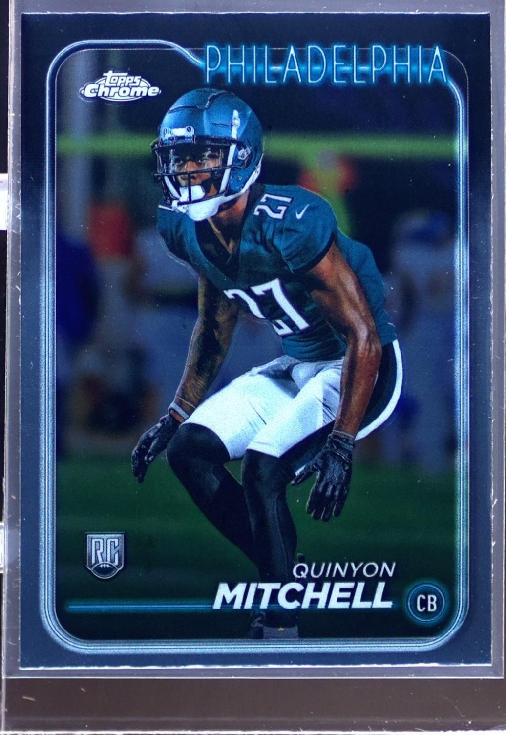 2024 Topps Chrome Quinyon Mitchell RC #229 Eagles