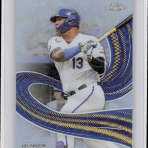 2024 Topps Chrome Salvador Perez #S-19 Royals Strokes
