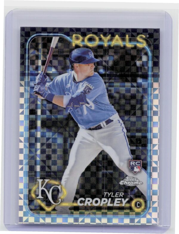 2024 Topps Chrome Tyler Cropley X Fractors #148 Royals