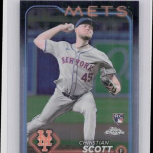 2024 Topps Chrome Update Christian Scott RC #USC110 Mets