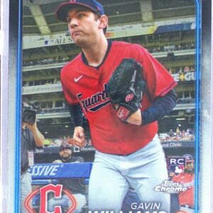 2024 Topps Chrome Update Gavin Williams RC #USC77 Guardians