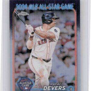 2024 Topps Chrome Update Rafael Devers #ASGC-36 Sox 2024 All Star Game Chrome