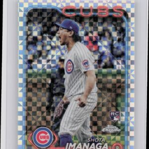 2024 Topps Chrome Update Shota Imanaga X Fractors #USC95 Cubs
