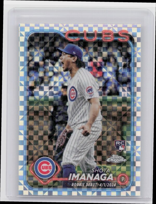 2024 Topps Chrome Update Shota Imanaga X Fractors #USC95 Cubs
