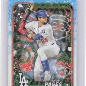 2024 Topps Holiday Andy Pages Rookie H103 Dodgers