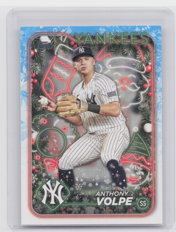 2024 Topps Holiday Anthony Volpe #H24 Yankees
