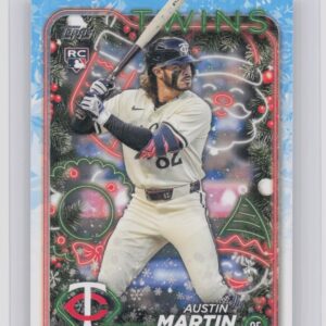 2024 Topps Holiday Austin Martin Rookie H67 Twins