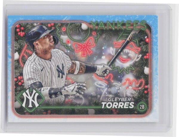 2024 Topps Holiday Gleyber Torres #H101 Yankees