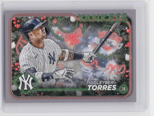 2024 Topps Holiday Gleyber Torres #H101 Yankees