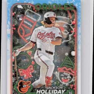 2024 Topps Holiday Jackson Holliday RC #H50 Orioles