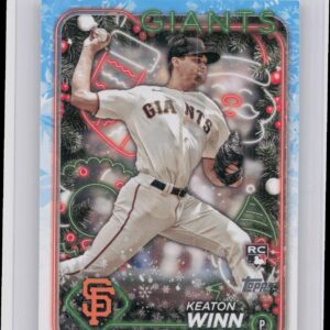 2024 Topps Holiday Keaton Winn RC #H164 Giants