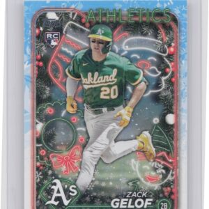 2024 Topps Holiday Zack Gelof Rookie H72 Athletics