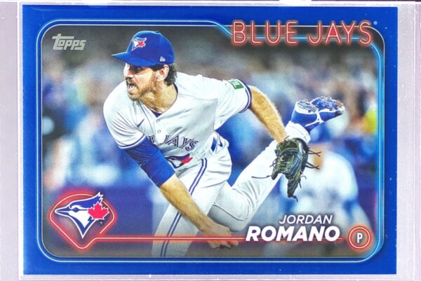 2024 Topps Jordan Romano Royal Blue #101 Jays