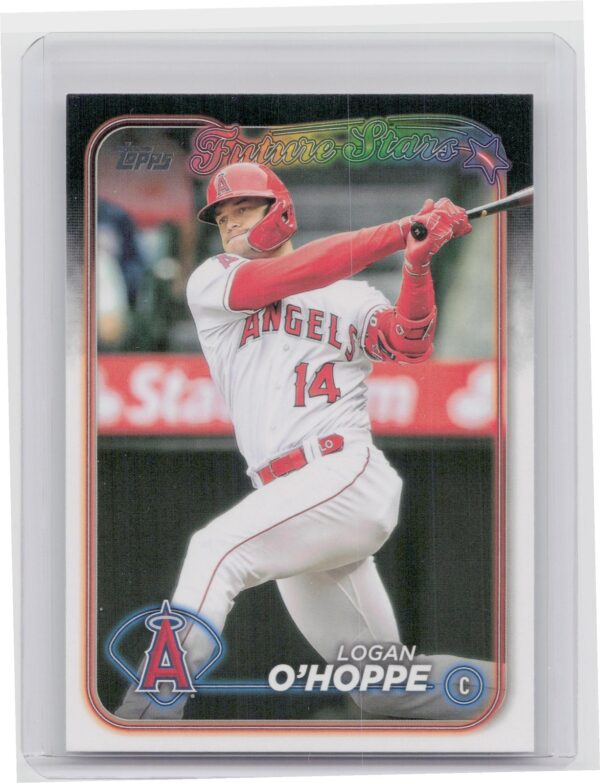 2024 Topps Logan O'Hoppe Future Stars #298 Angels