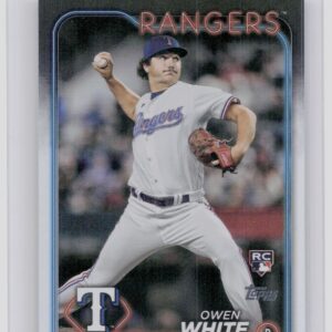 2024 Topps Owen White RC #5 Rangers