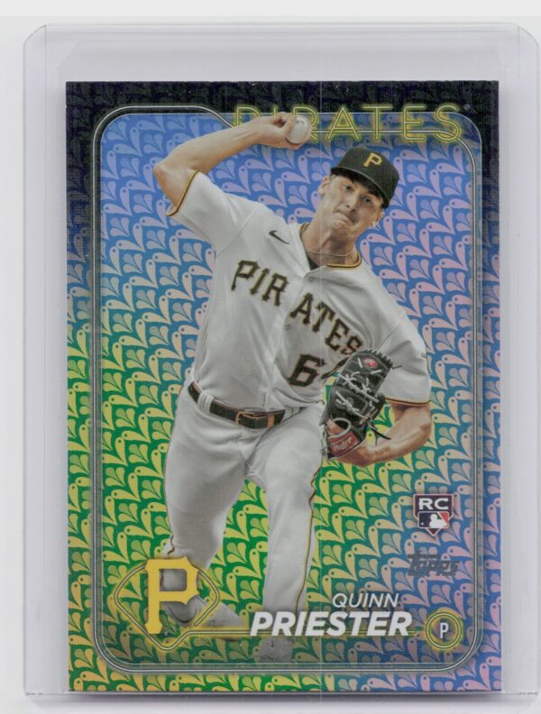 2024 Topps Quinn Priester Rainbow Foil #93 Pirates