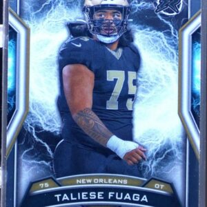 2024 Topps Resurgence Taliese Fuaga RC #168 Saints