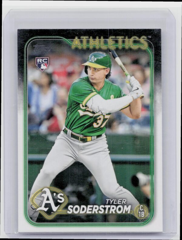 2024 Topps Tyler Soderstrom Rookie RC #244 Athletics