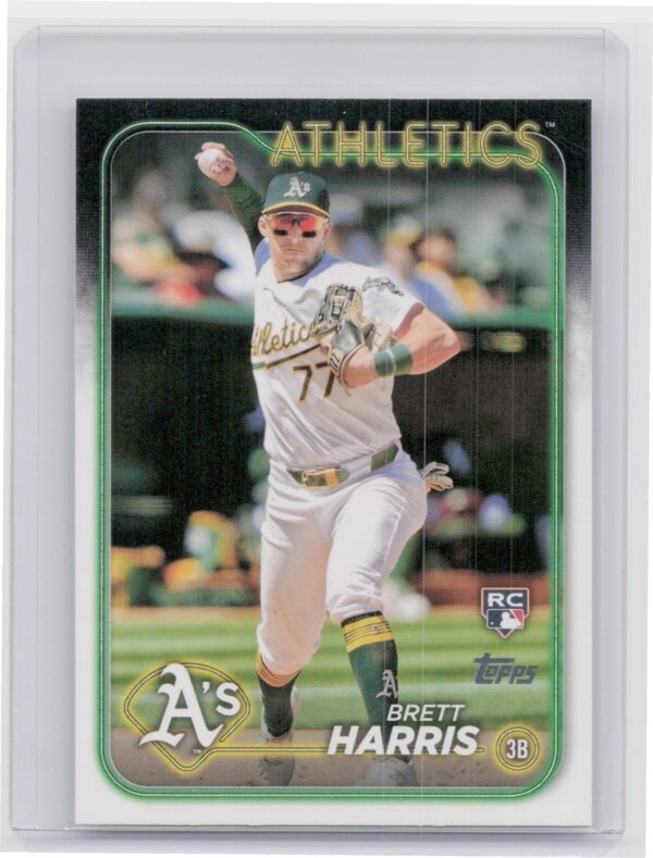 2024 Topps Update Brett Harris RC #US199 Athletics