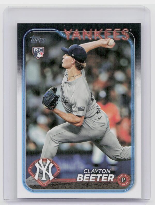 2024 Topps Update Clayton Beeter RC #US59 Yankees