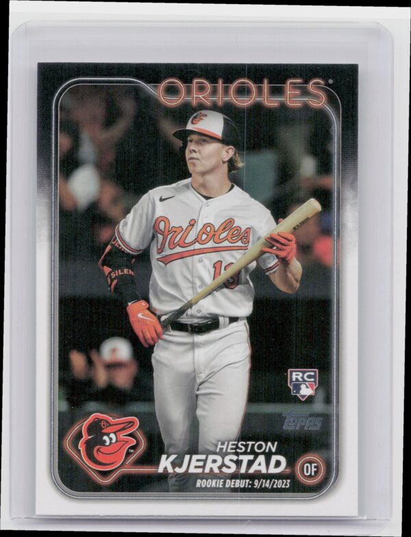 2024 Topps Update Heston Kjerstad RC #US86 Orioles