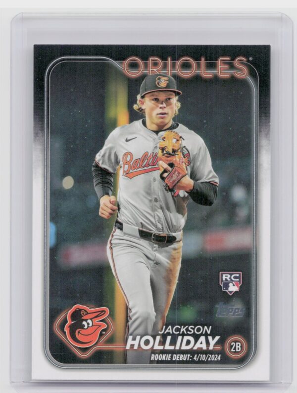 2024 Topps Update Jackson Holliday RC #US97 Orioles