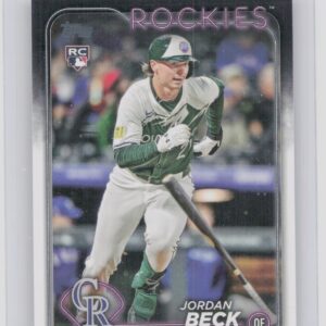 2024 Topps Update Jordan Beck RC #US269 Rockies