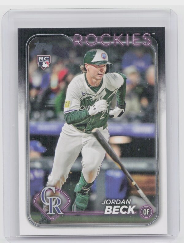 2024 Topps Update Jordan Beck RC #US269 Rockies