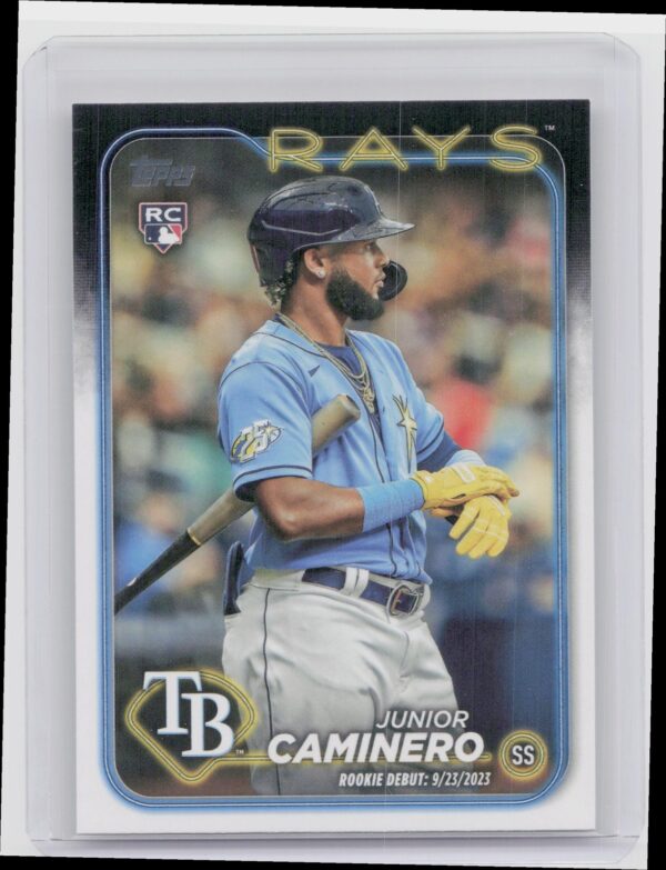 2024 Topps Update Junior Caminero RC #US223 Rays