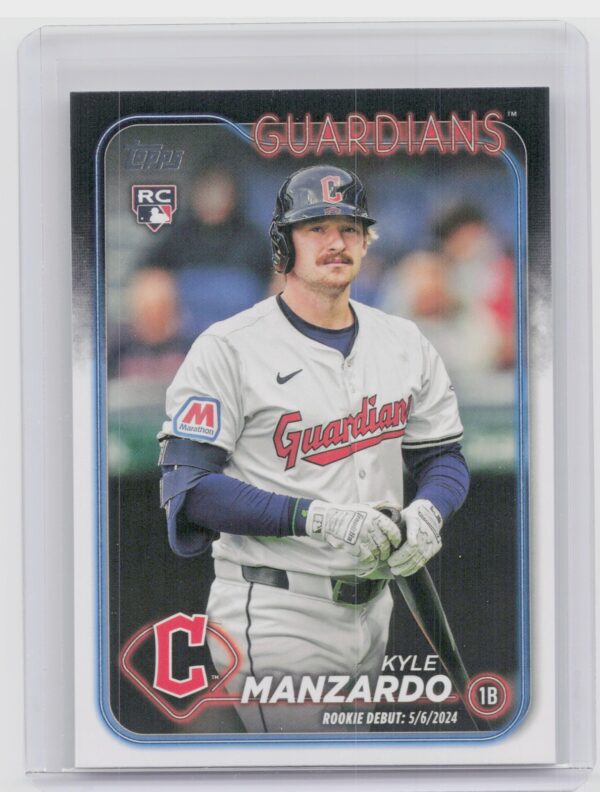 2024 Topps Update Kyle Manzardo #US337 Guardians