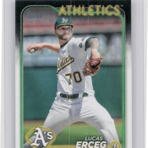 2024 Topps Update Lucas Erceg #US93 Athletics