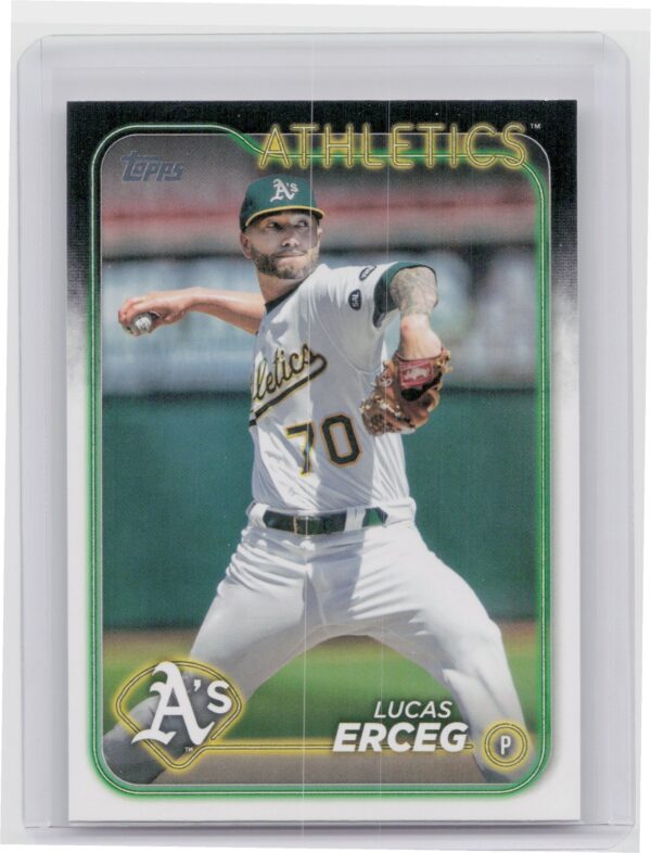 2024 Topps Update Lucas Erceg #US93 Athletics