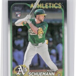 2024 Topps Update Max Schuemann RC #US220 Athletics
