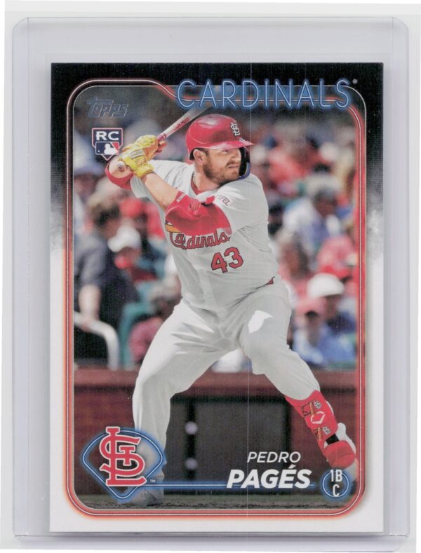 2024 Topps Update Pedro Pages RC #US338 Cardinals