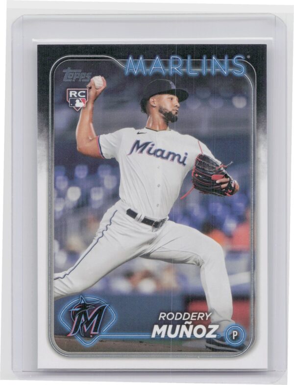 2024 Topps Update Roddery Munoz RC #US322 Marlins