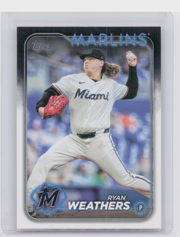 2024 Topps Update Ryan Weathers #US103 Marlins