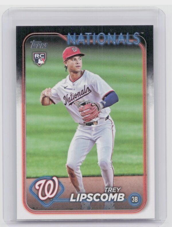 2024 Topps Update Trey Lipscomb RC #US143 Nationals