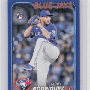 2024 Topps Update Yariel Rodriguez Royal Blue #US317 Jays