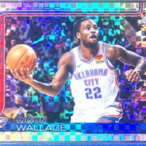 2025-26 Topps Chrome Cason Wallace X Fractor #191 Thunder