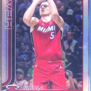 2025-26 Topps Chrome Nikola Jovic Refractor #172 Heat
