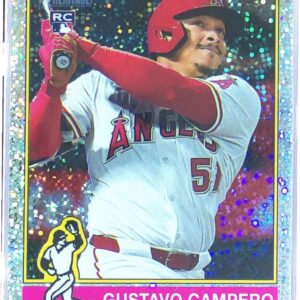 2025 Heritage Gustavo Campero Chrome Silver Sparkle Refractor RC #339 Angels