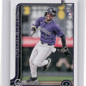 2025 Topps Adael Amador RC #191 Rockies