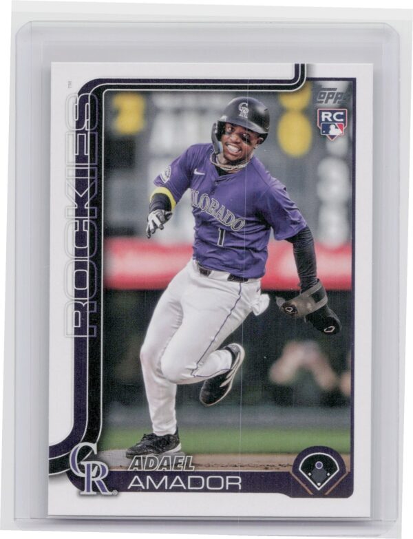 2025 Topps Adael Amador RC #191 Rockies