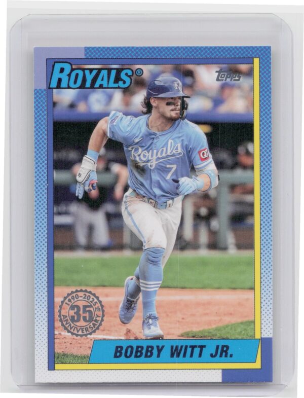 2025 Topps Bobby Witt Jr. #T90-23 Royals 1990 Topps Baseball 35th Anniversary