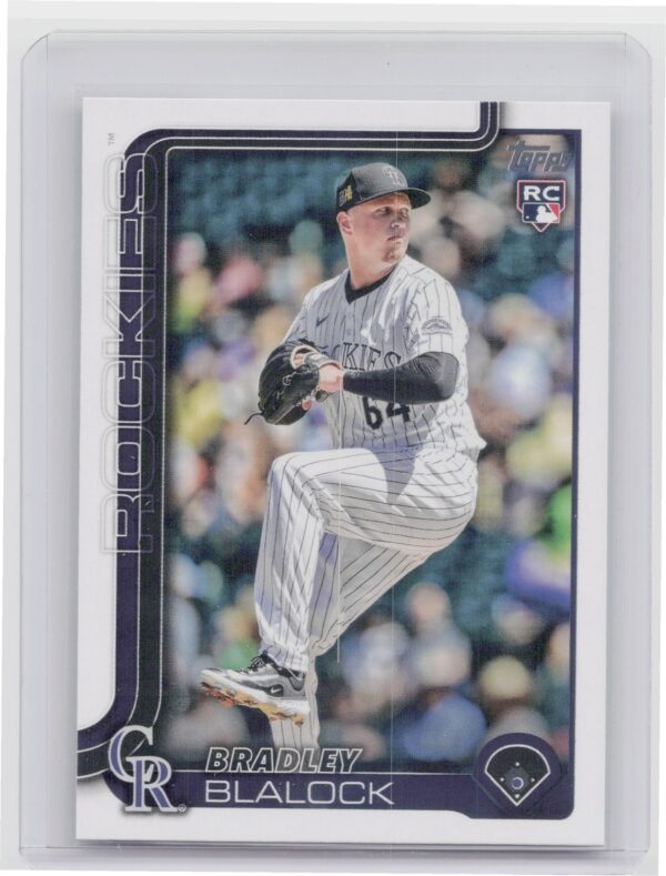2025 Topps Bradley Blalock RC #161 Rockies