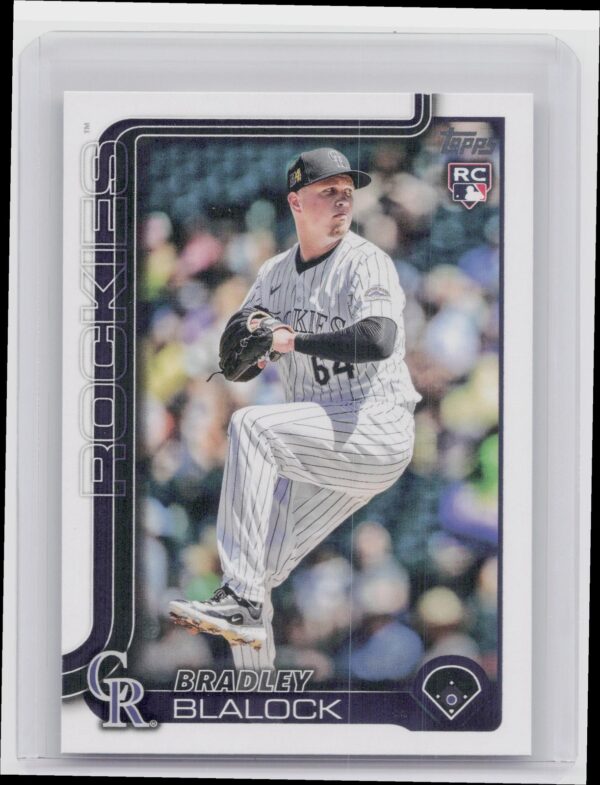 2025 Topps Bradley Blalock RC #161 Rockies