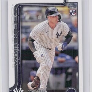2025 Topps Carlos Narvaez RC RC #115 Yankees