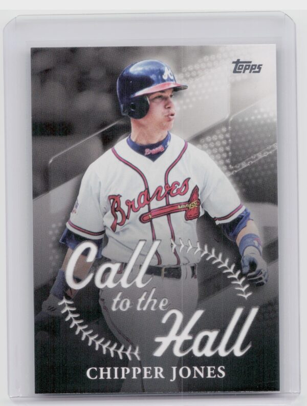 2025 Topps Chipper Jones #CTH-2 Braves Call to the Hall