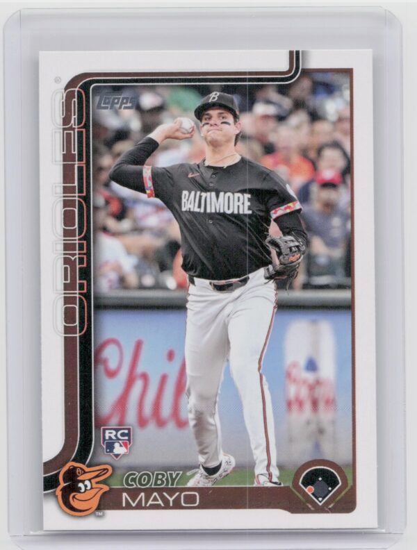 2025 Topps Coby Mayo RC #20 Orioles